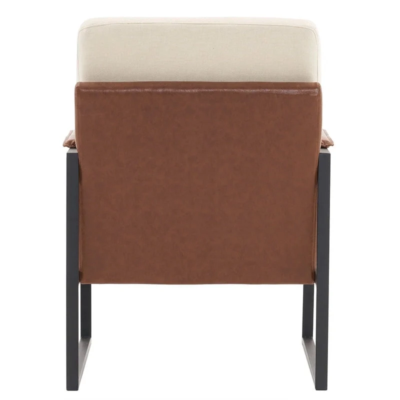 Modern Single Iron Frame Leisure Chair