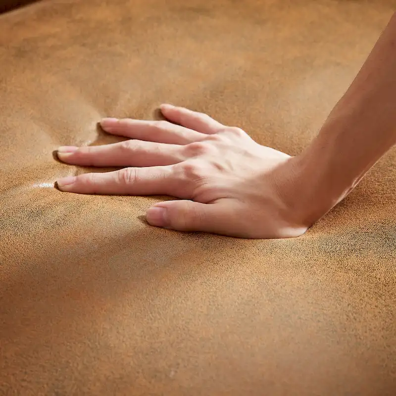 Chesterfield 85.5 Tech Fabric 3-seater Sofa with Cushions