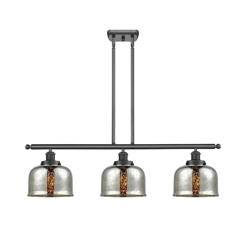 Innovations Lighting Bell - 3 Light 36  Island Light - 8  Shade