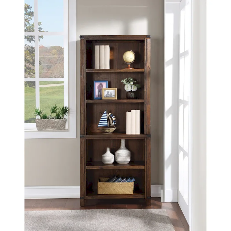 Baton Rouge 72-inch Bookcase