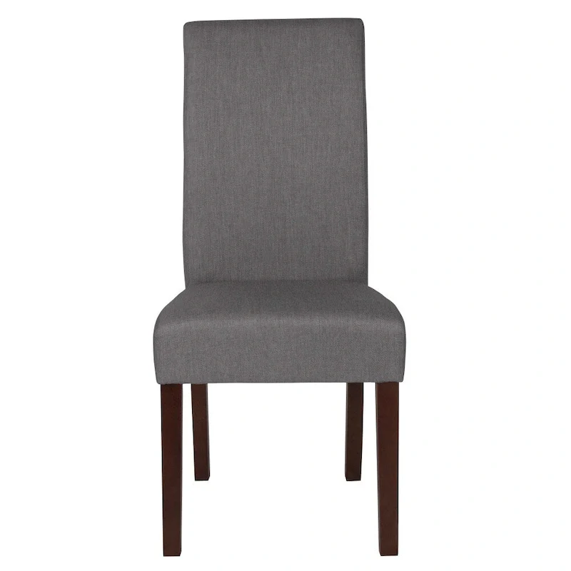 Tufted Parsons Chair with Side Panel Detail