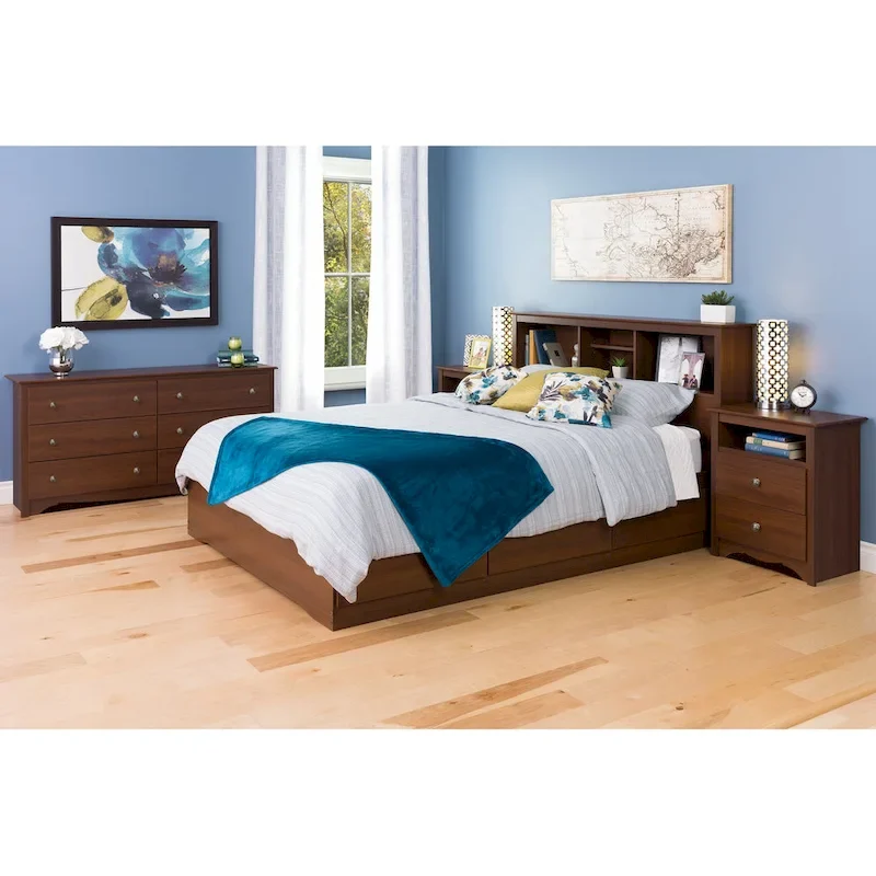Monterey Full/Queen Bookcase Headboard