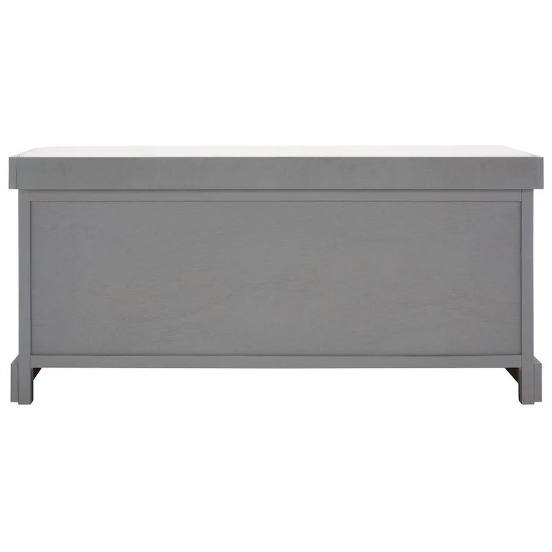 SAFAVIEH Mozella 3-Drawer Cushion Bench - 42 W x 15 D x 20 H - 42Wx15Dx20H