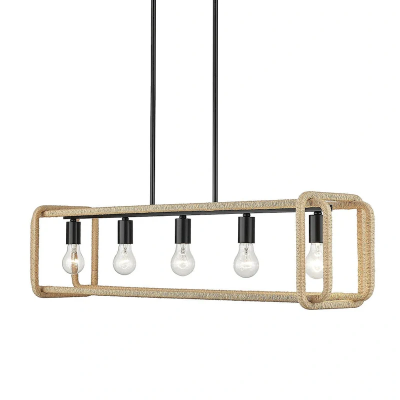Camden 41.125  Wide 5-Light Linear Pendant