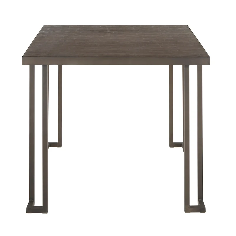 Carbon Loft Arturio Industrial Wood & Metal Dinette Table
