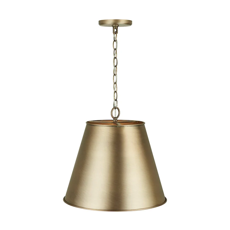 Welker 1-light Aged Brass Hanging Pendant