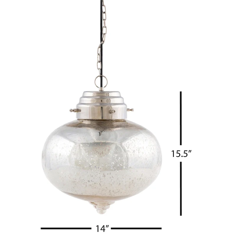 Artistic Weavers Tusten Bohemian Mercury Glass 1-light Pendant