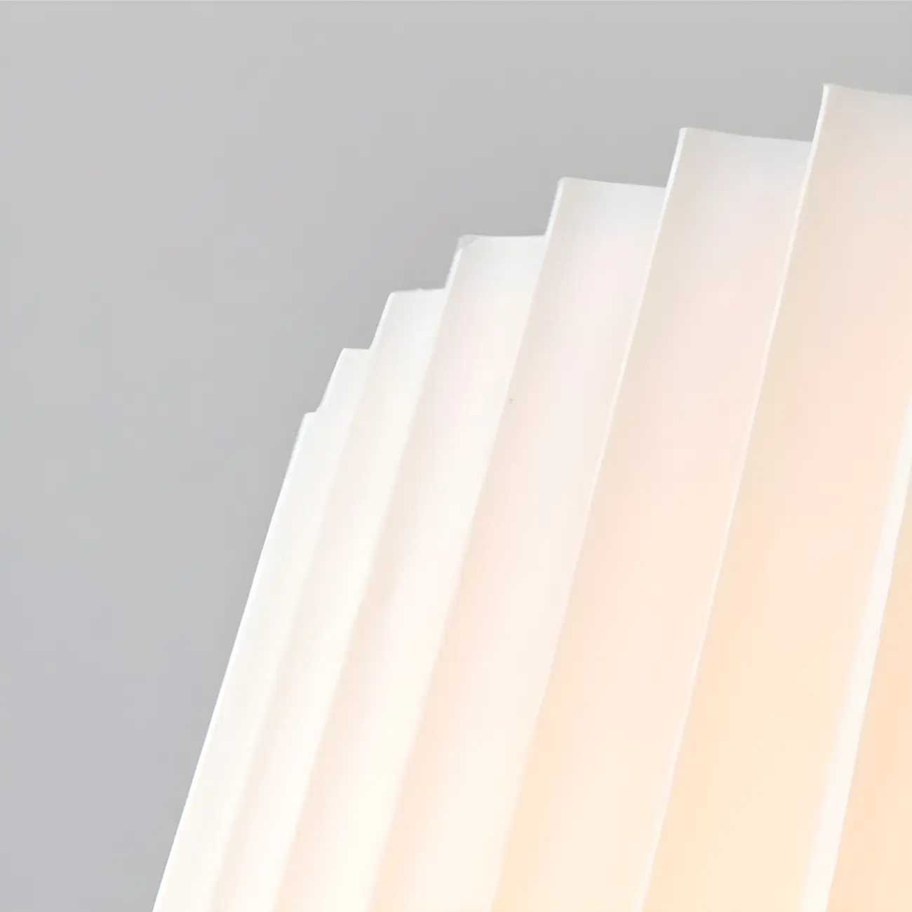 Modern Gold White Pleated Drum Chandelier Adjustable Height