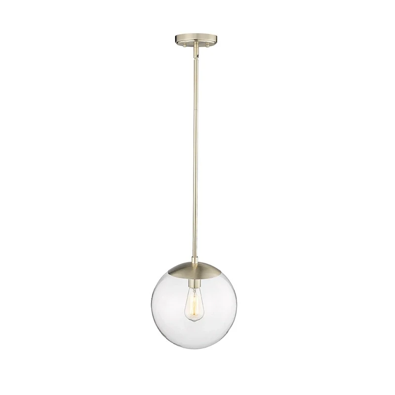 Millennium Lighting Avell 1 Light Pendant with Clear Glass Shades