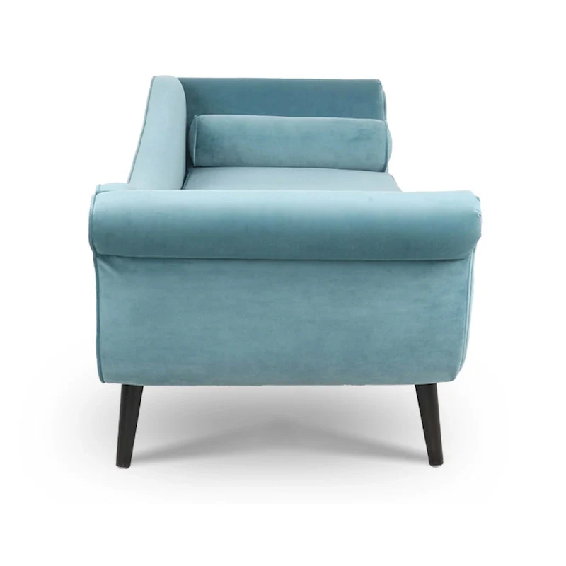 70.86W Chaise Lounge with Scroll Arm