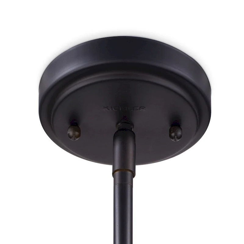 Kichler Lighting Everly Collection 1-light Olde Bronze Pendant 7 inch Diameter