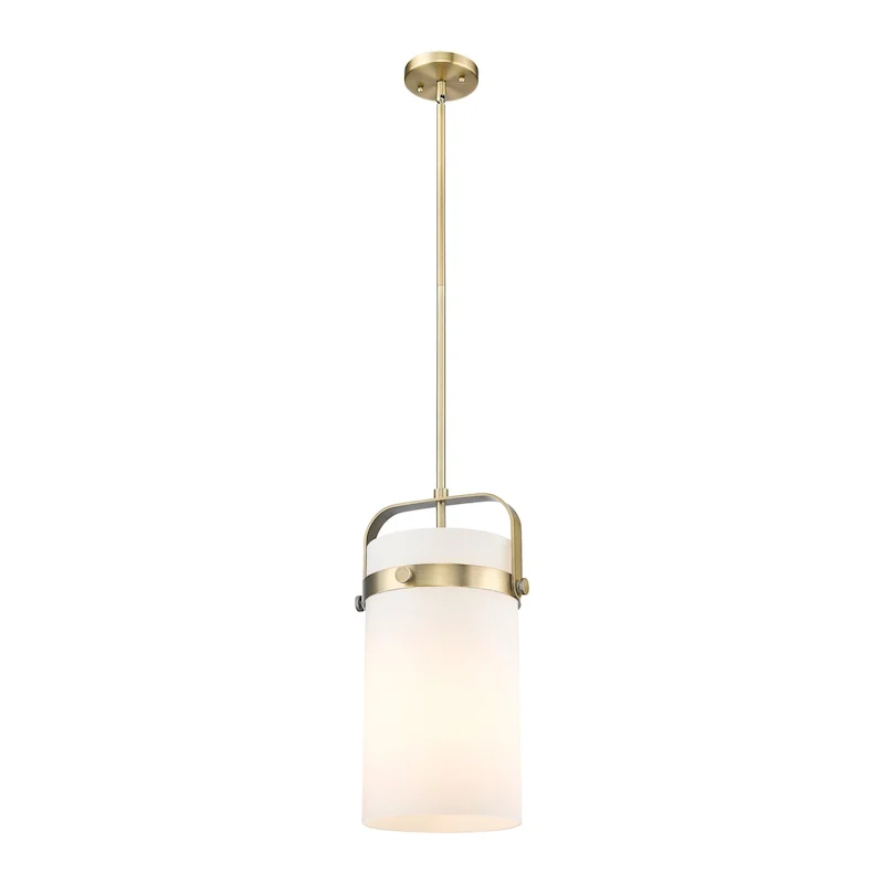 Innovations Lighting Pilaster - 1 Light 8  Stem Hung Pendant