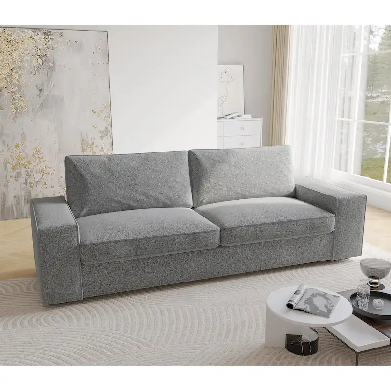 80 Modern Loveseat Couch 3 Seater Sofa