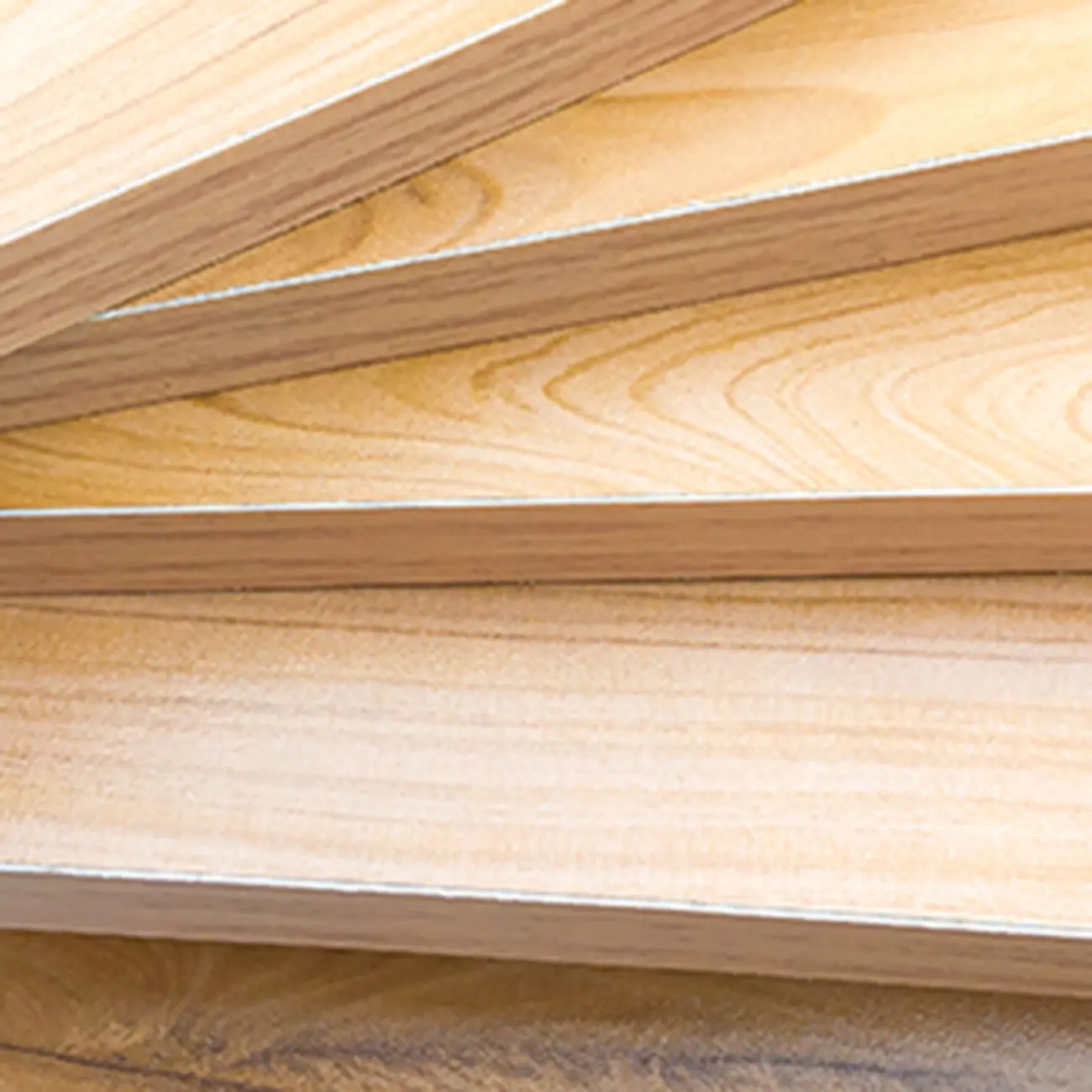 Lokable Brown-White Wood 3 Drawers Mobile Filing Cabinet