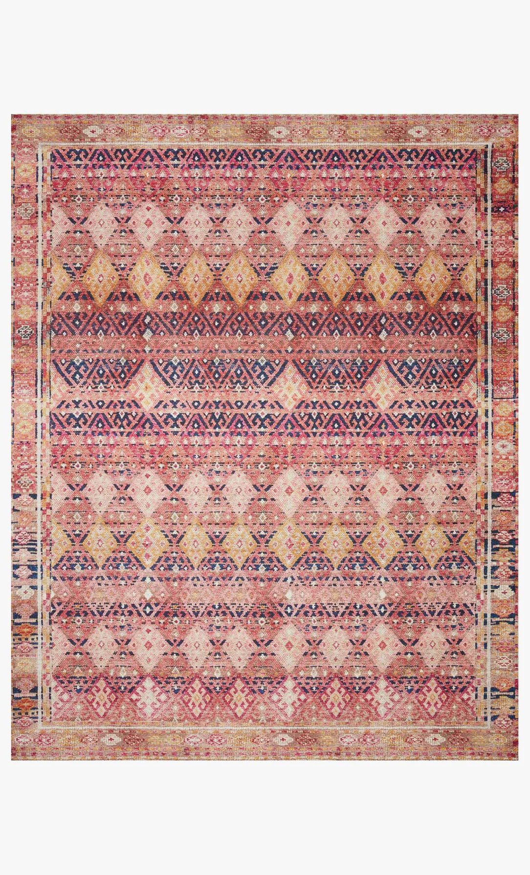 Layla Magenta / Multi Rug
