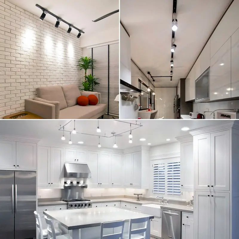 Luxrite MR16 GU10 LED Bulbs Dimmable, 50W Halogen Equivalent, 500 Lumens, 120V, Enclosed Fixture Rated (16 Pack)