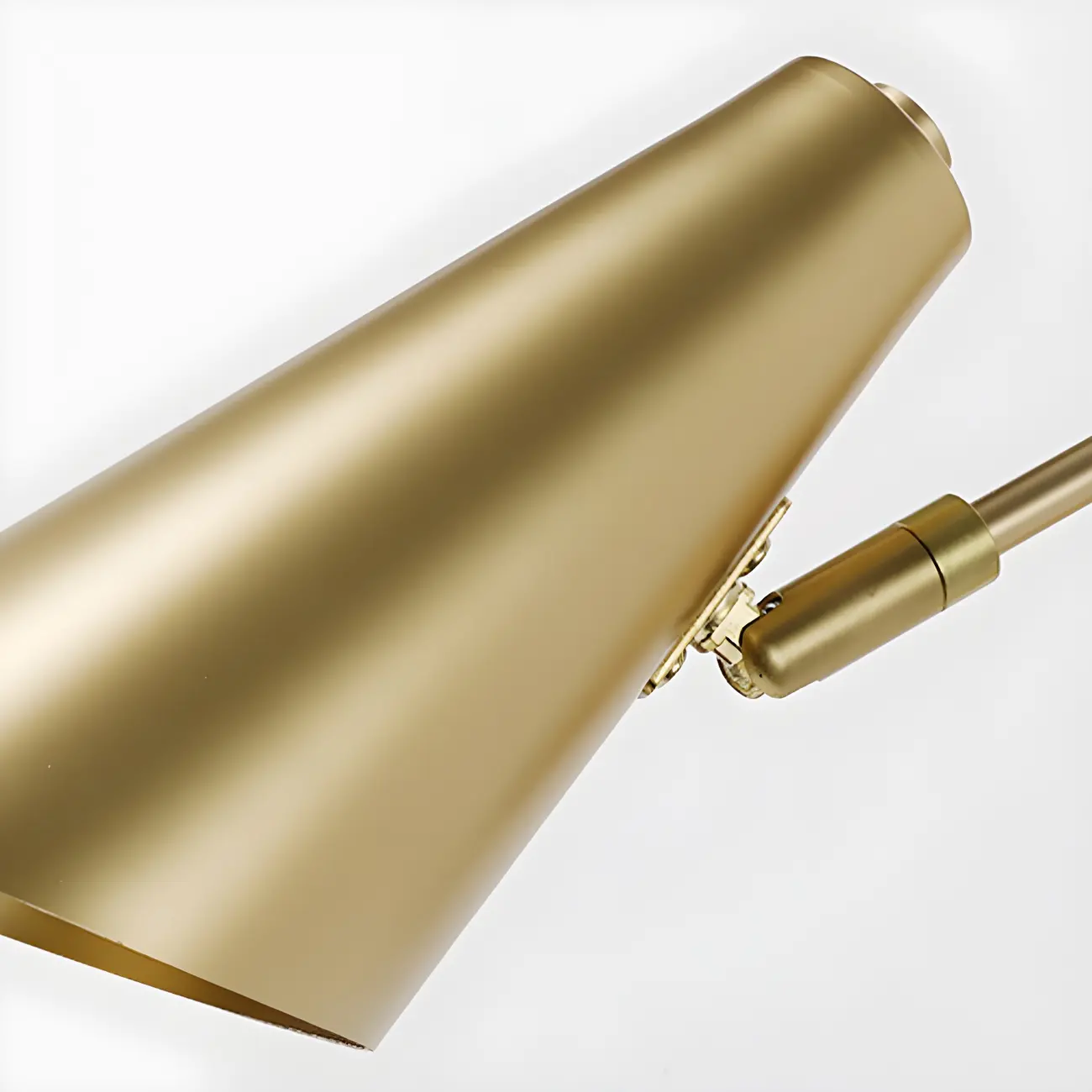 Elegant Streamlined Metal Swing Arm Wall Light