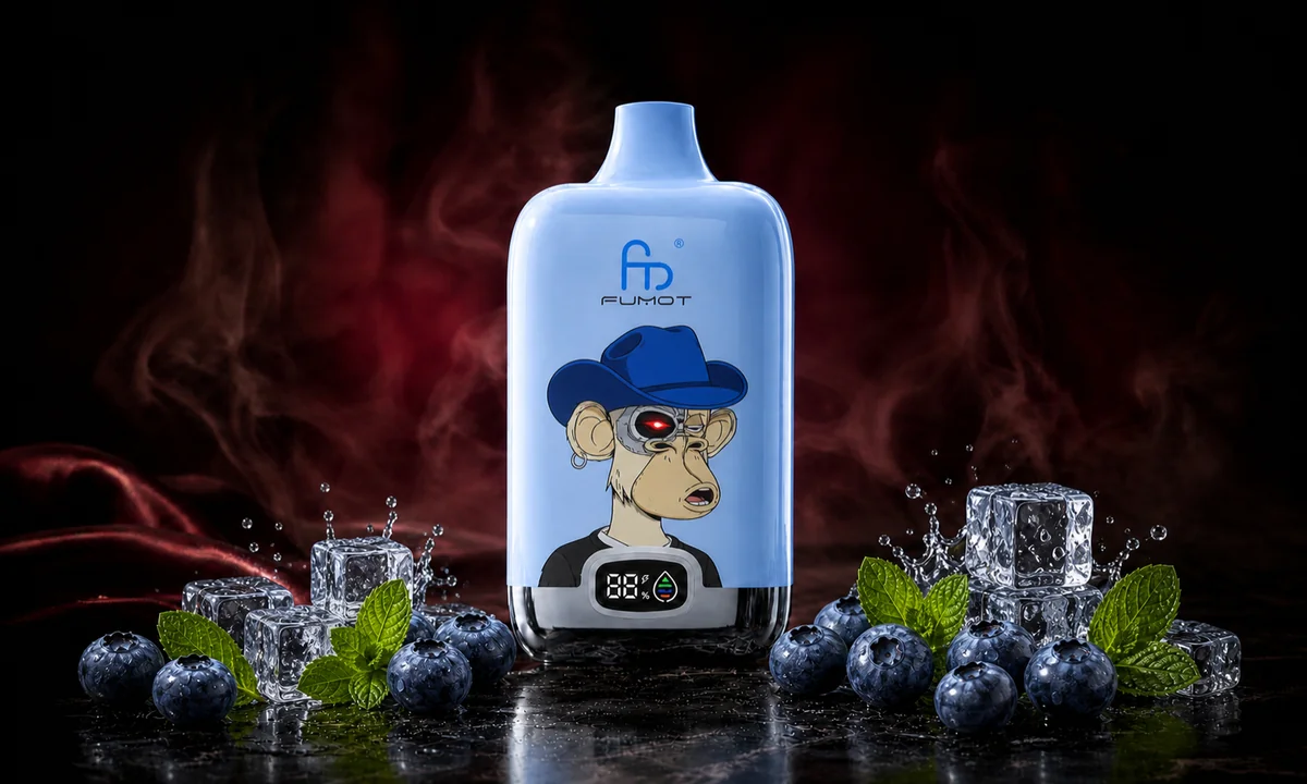 Fumot Digital Box 12000 Blueberry On Ice