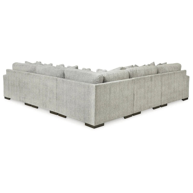 Signature Design by Ashley Regent Park Pewter 6-Piece Upholstery Package - 132 W x 132 D x 39 H