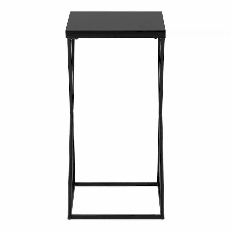 Kate and Laurel Elix Wood and Metal Table and Plant Stand