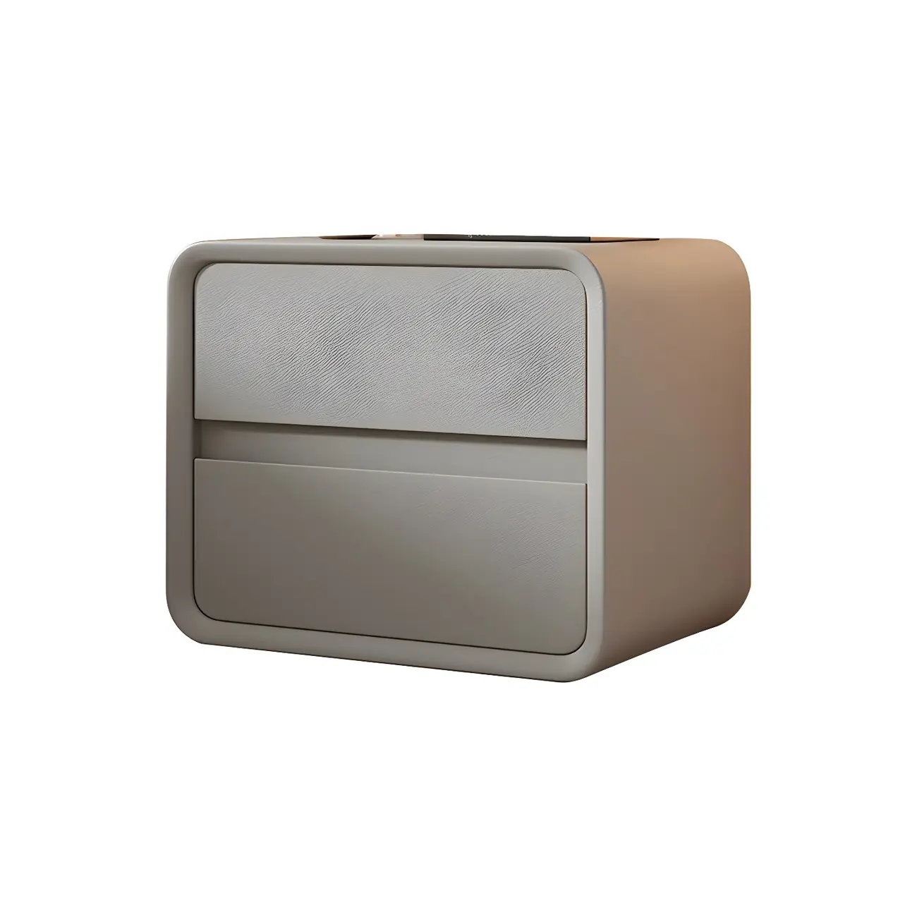 Scandinavian Wood Narrow Bedside Cabinet