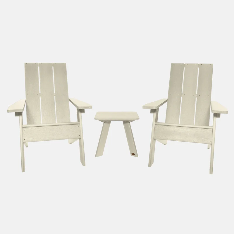 HIGHWOOD 3-piece Adirondack Chairs and Side Table Set