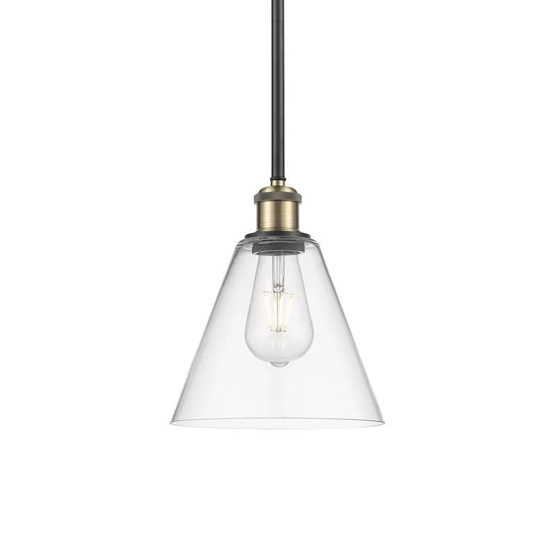 Innovations Lighting 516-1S-10-8 Berkshire Pendant Berkshire 8  Wide