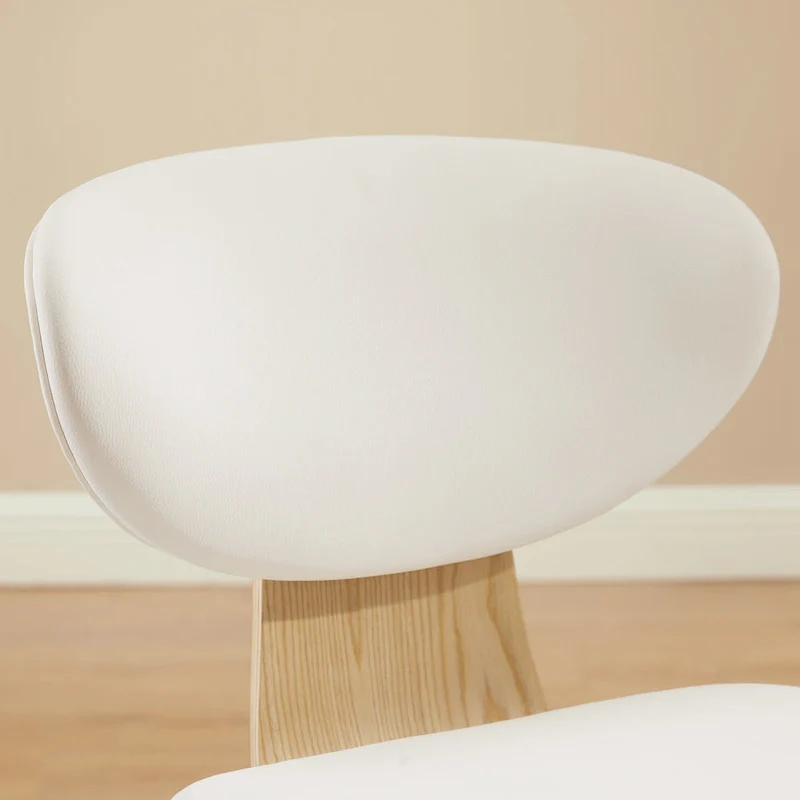 Art Leon Wood and PU Leather Dining Chair (Set of 2).