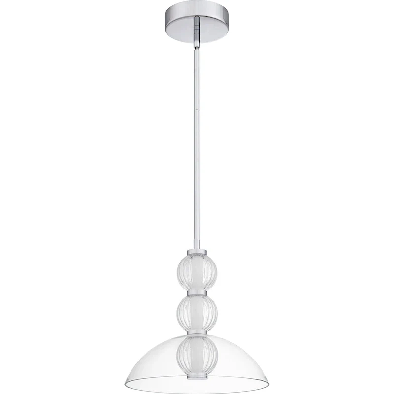 Elway Integrated LED Polished Chrome Pendant
