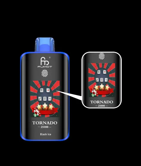 Fumot Tornado 25000 Game-Modus Bildschirm