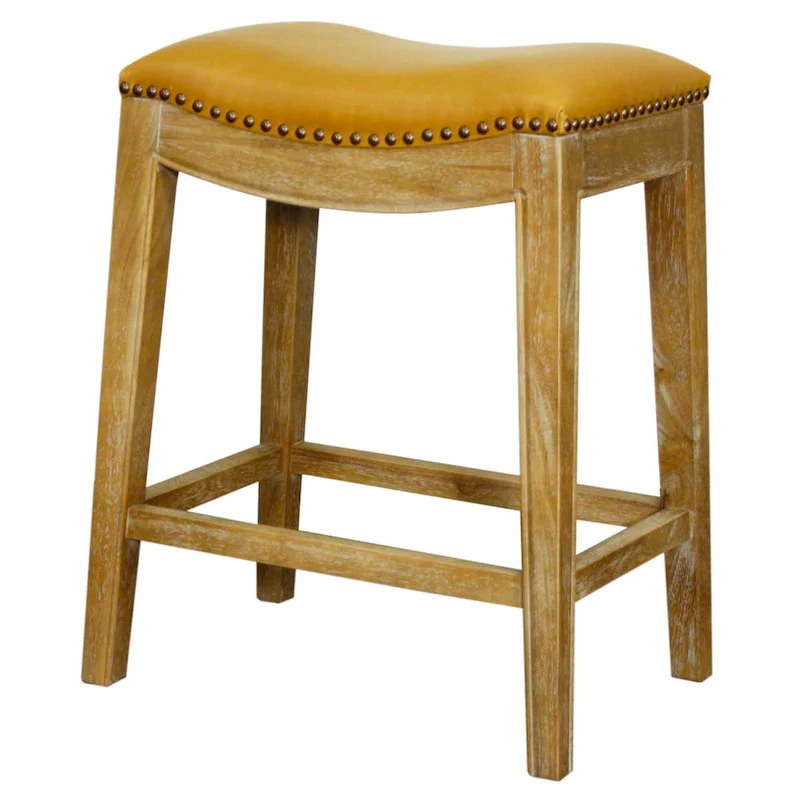 Elmo Bonded Leather Counter Stool