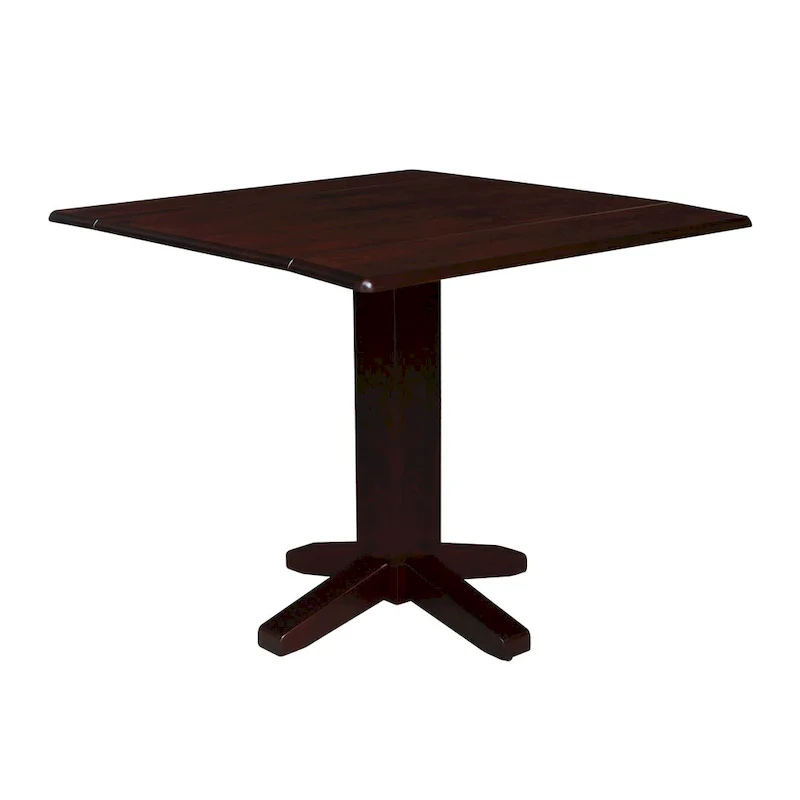 Square Dual Drop Leaf Dining Table