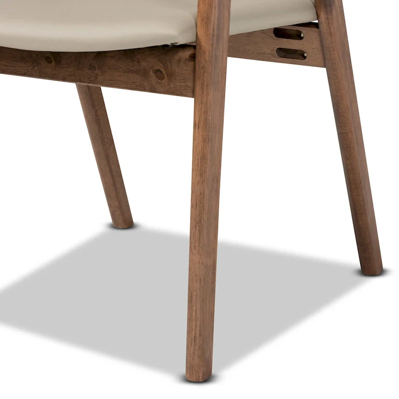 Harland Mid-Century Modern 7-Piece Dining Set