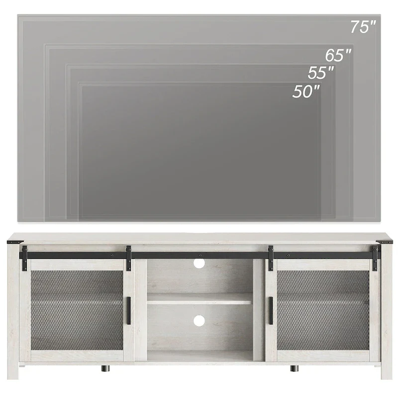 WAMPAT 36 inch 3 Sided Glass Electric Fireplace InsertBlack