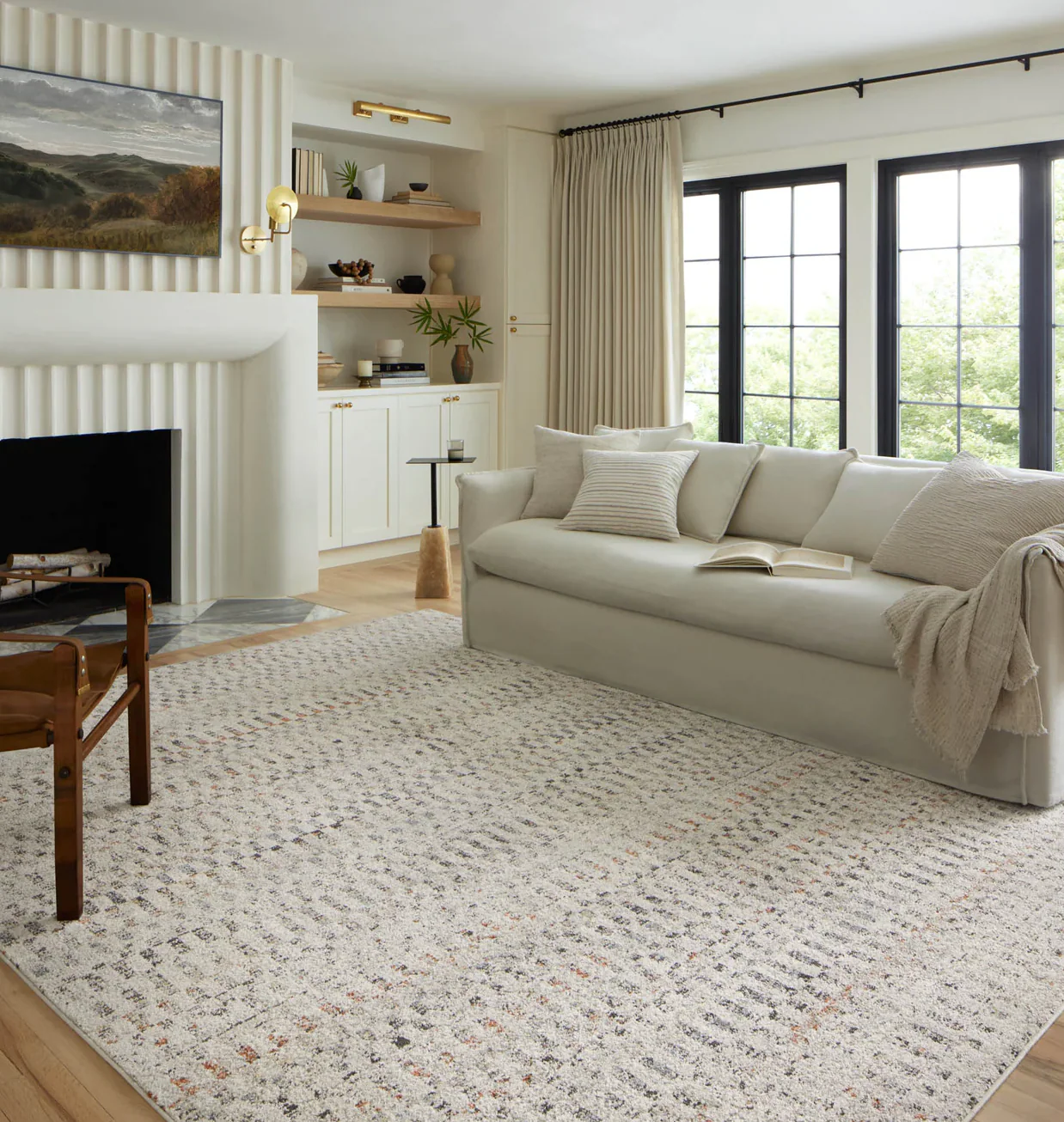 Kamala Grey/Multi Rug