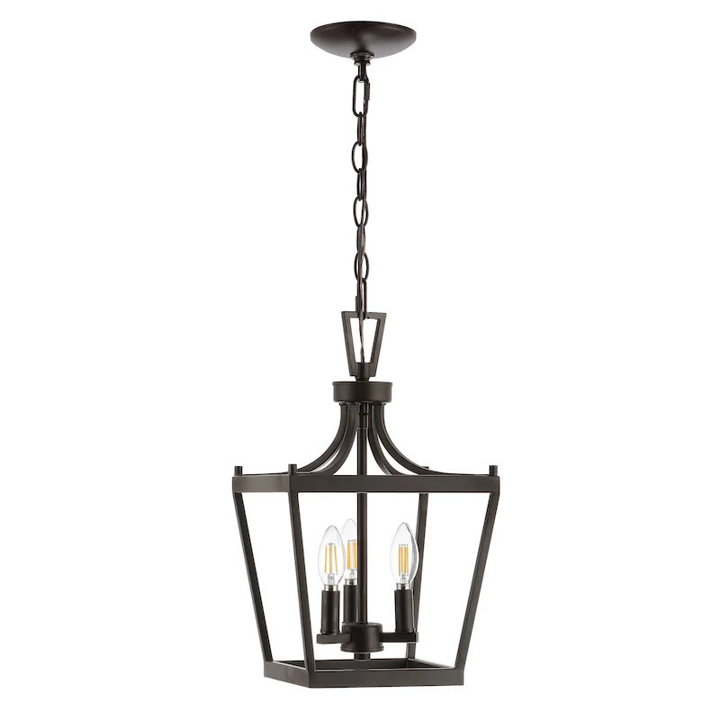 SAFAVIEH Lighting Soka 3-light Pendant - 10 x10 x21-93  - 10Wx10Dx93H