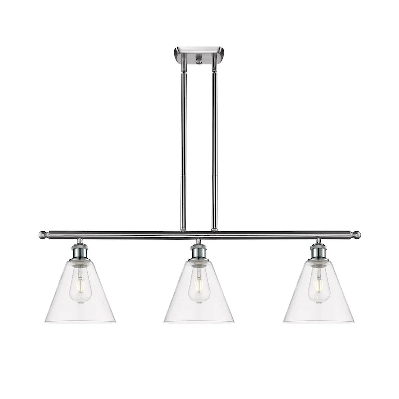 Innovations Lighting Berkshire - 3 Light 36  Stem Hung Island Light