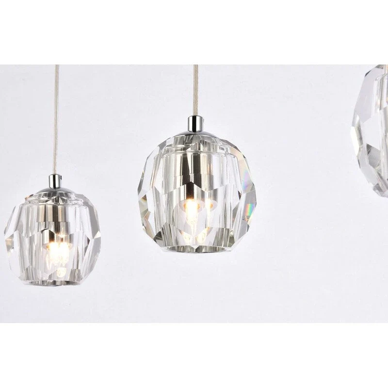 Ella 12-Inch 3-Lights Pendant - N/A