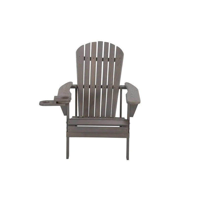 Earth Collection Adirondack Chair and Ottoman Set