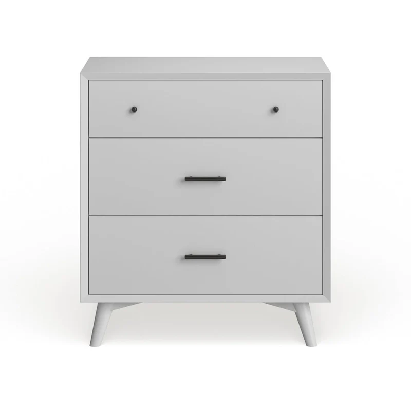 Carson Carrington Bjaeverskov Mid-century Wood 3-drawer Small Chest