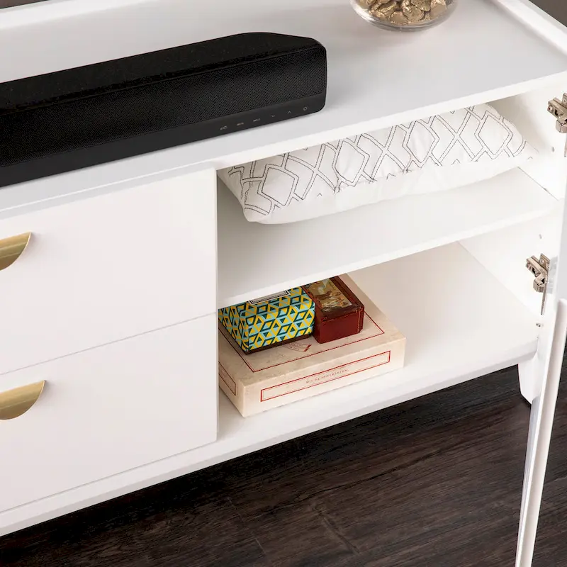 SEI Furniture Corelyn Storage Media TV Stand for TV's up to 55