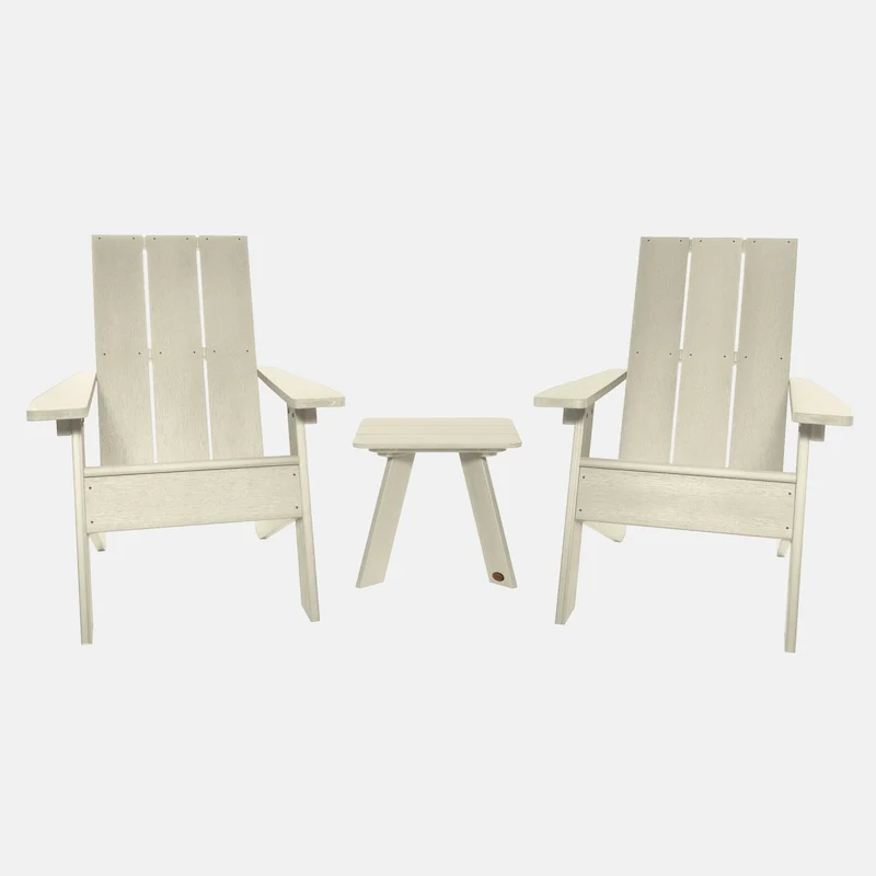 HIGHWOOD 3-piece Adirondack Chairs and Side Table Set