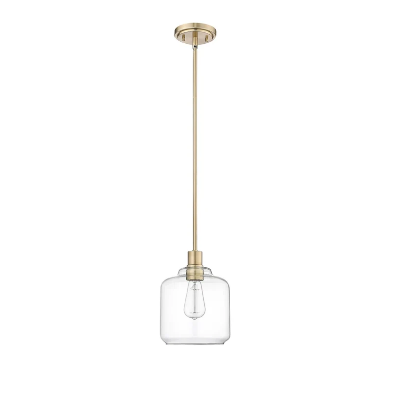 Millennium Lighting Asheville 1 Light Mini-Pendant Fixture with Clear Glass Shades