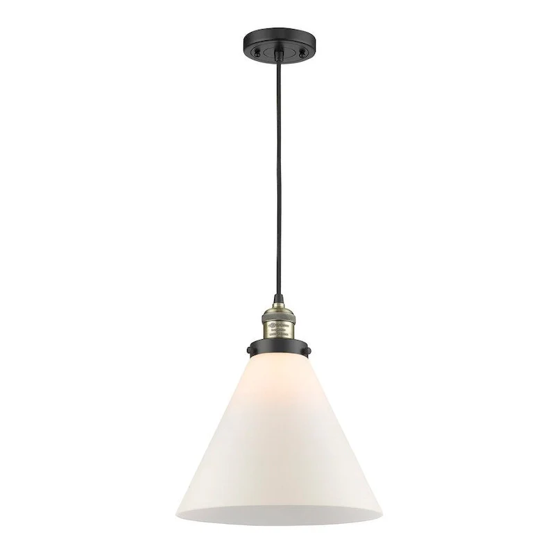 Innovations Lighting X-Large Cone Single Light 12  Wide Pendant