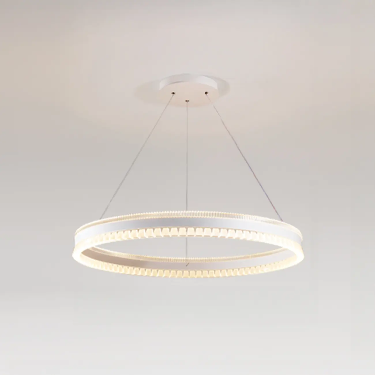 Stylish Modern Circle Tiered Ring LED Chandelier