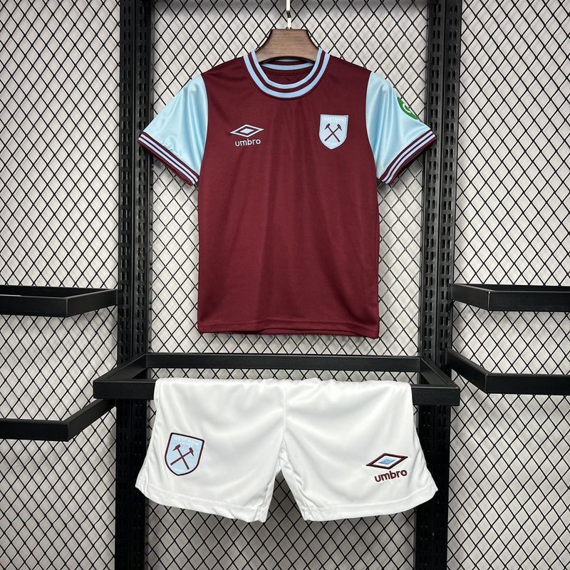Kit Enfant West Ham domicile 2024/25