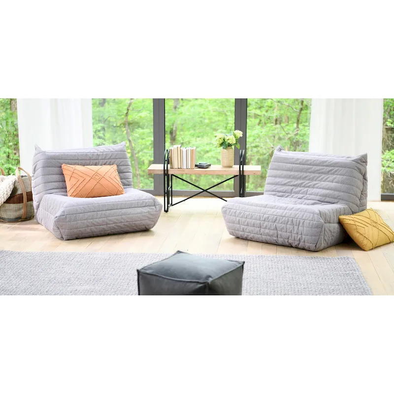 Wood and Metal Bench