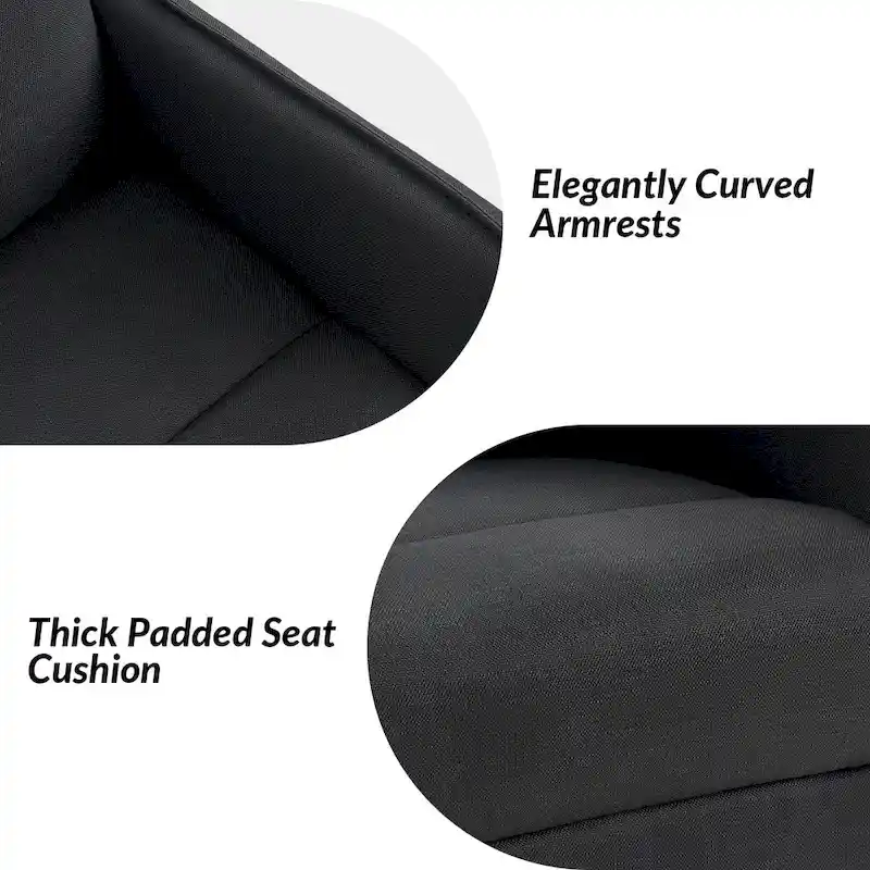 Curtis Rocker Swivel Recliner with Two Side Pockets by HULALA HOME