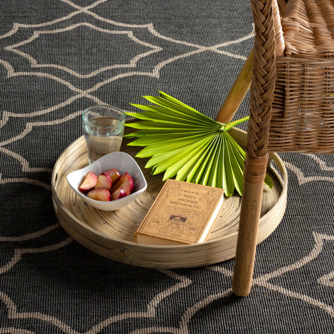 Cane Garden Decorative Tray