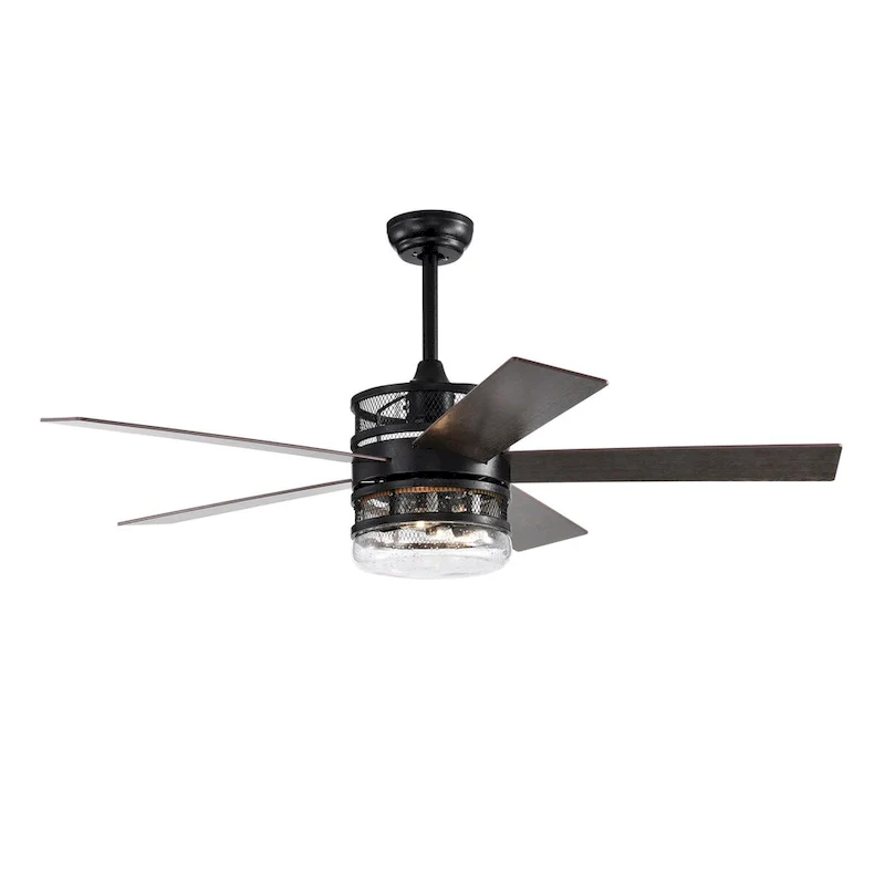 52-inch 5-blade Lighted Ceiling Fan